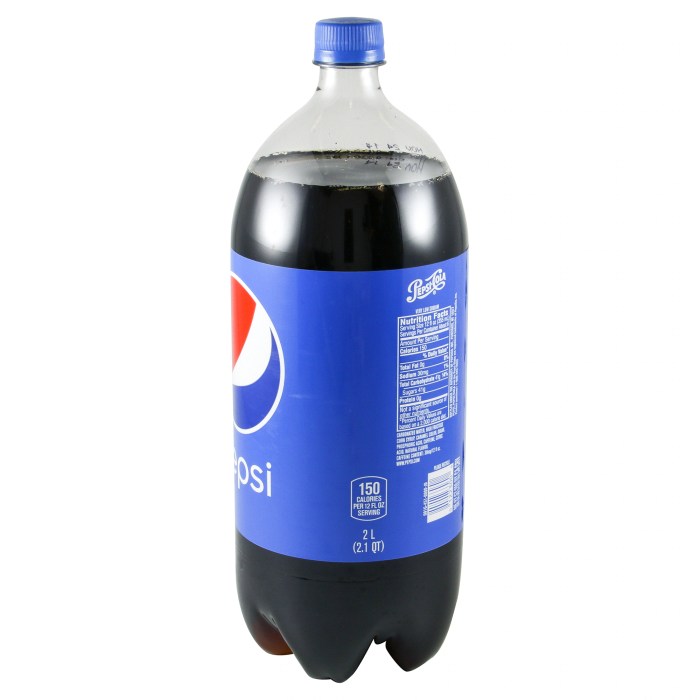 Pepsi 2 liter nutrition facts