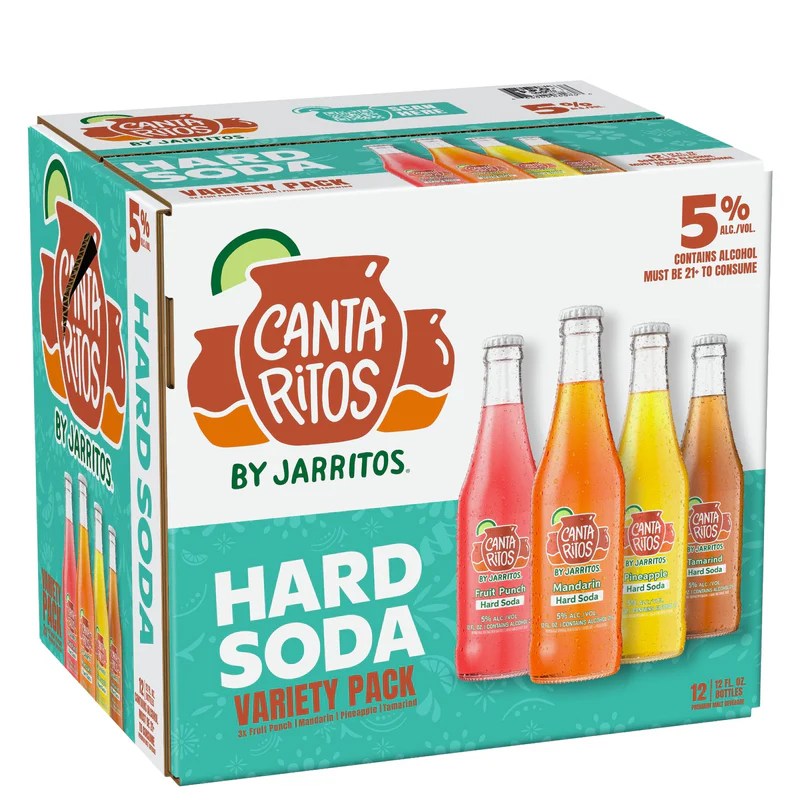 Cantaritos hard soda nutrition facts sugar