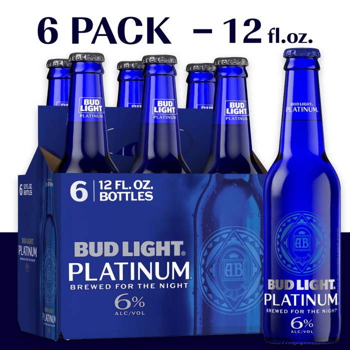 Bud platinum nutrition facts