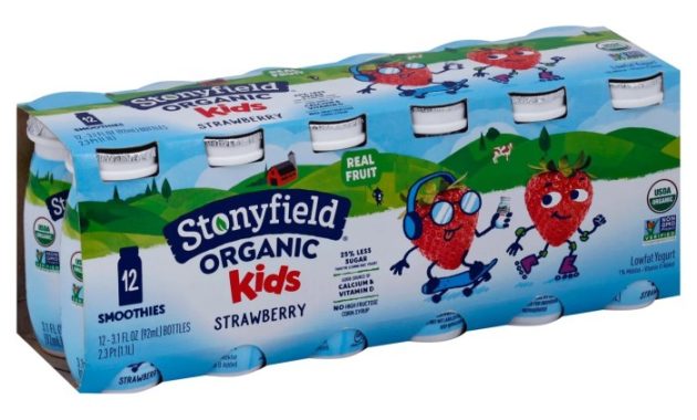 Stonyfield Organic Yogurt Nutrition Facts