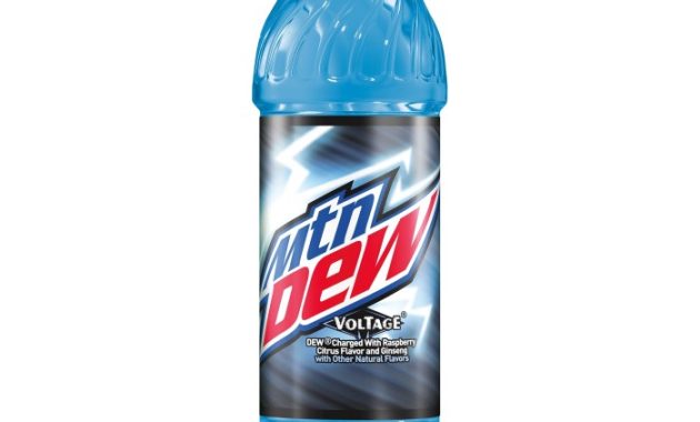 Mountain Dew Voltage Nutrition Facts